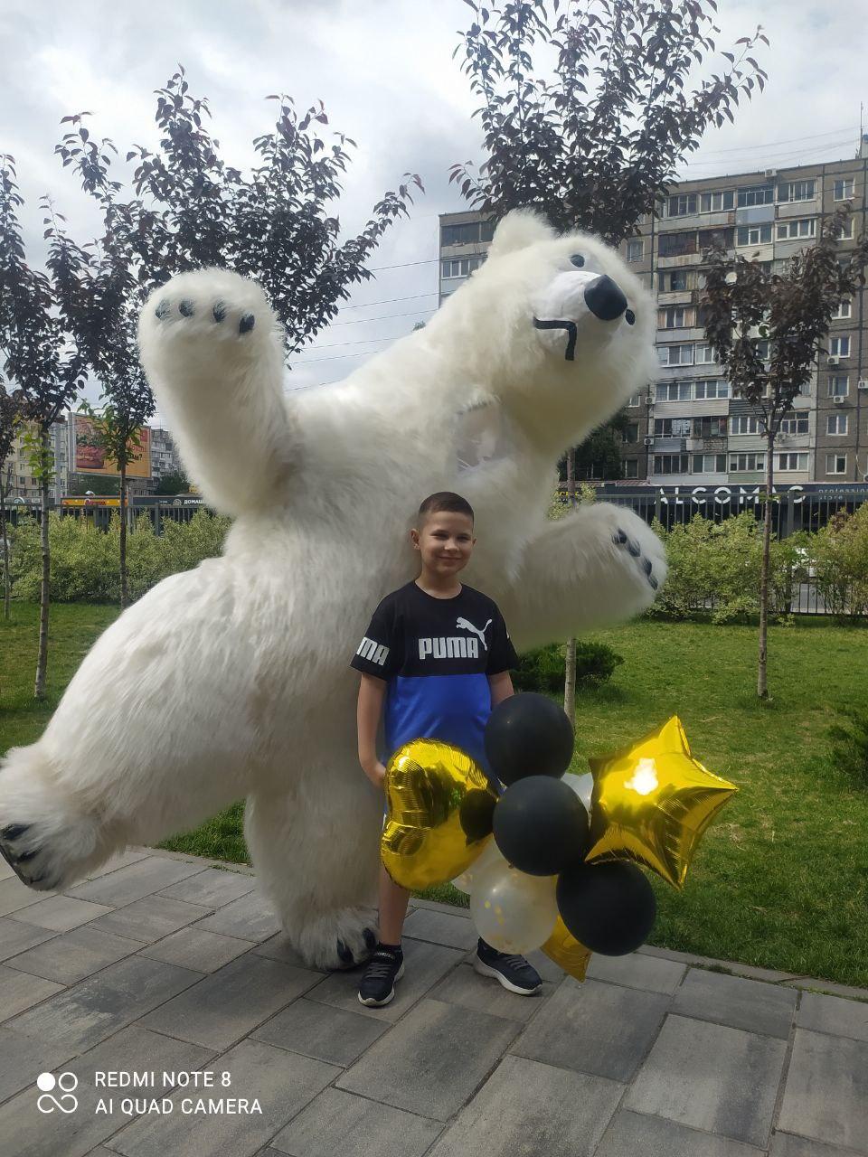 Білий Ведмідь Умка – гість із Півночі для вашого свята! — изображение 4