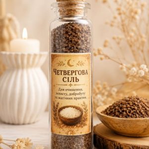 🧂 Четвергова сіль для традицій очищення та оберегових практик