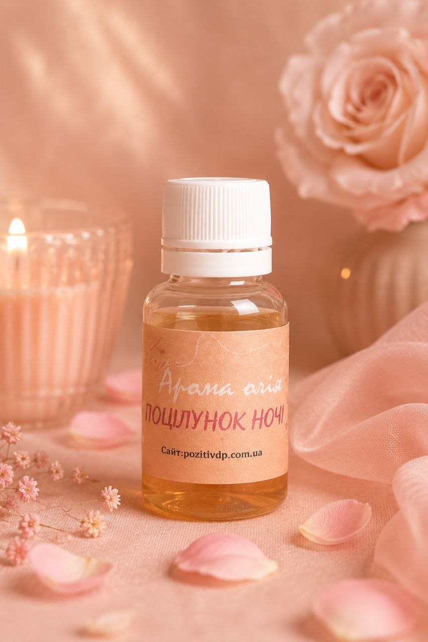 🧴 Аромаолія «Поцілунок ночі» · Серія «Кохання»