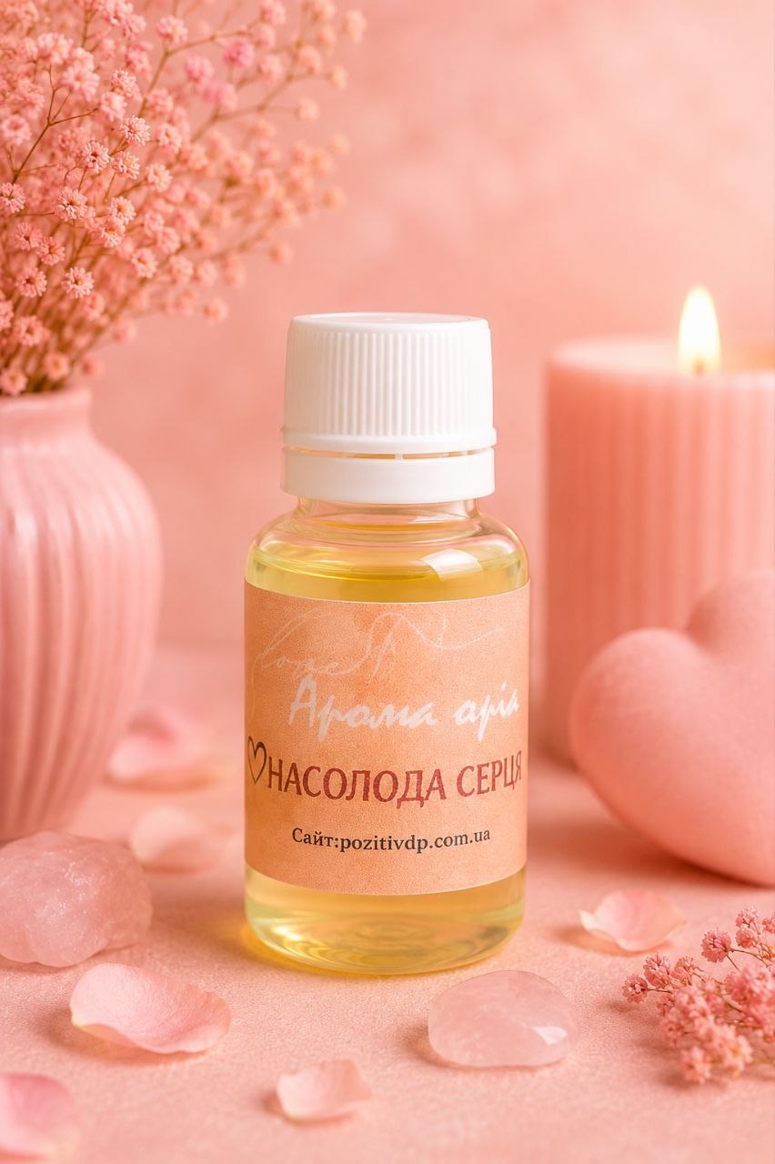 🧴 Аромаолія «Насолода серця» · Серія «Кохання»