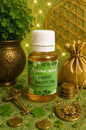 🧴 Аромаолія «Секрет багатства» · Серія «Достаток»
