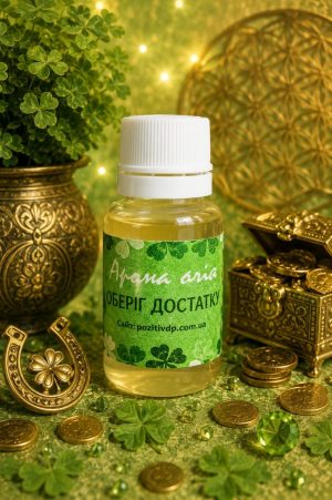 🧴 Аромаолія «Оберіг достатку» · Серія «Достаток»