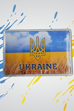 Патріотичні акрилові магніти із символікою України 3