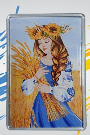 Патріотичні акрилові магніти із символікою України 4