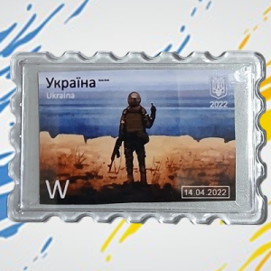 Патріотичні акрилові магніти марка 1
