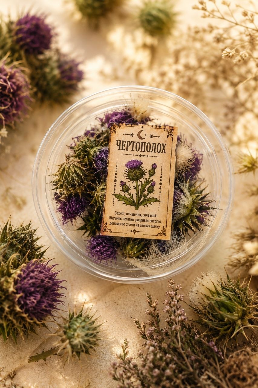🌿 Чертополох сушёный 7–10 г